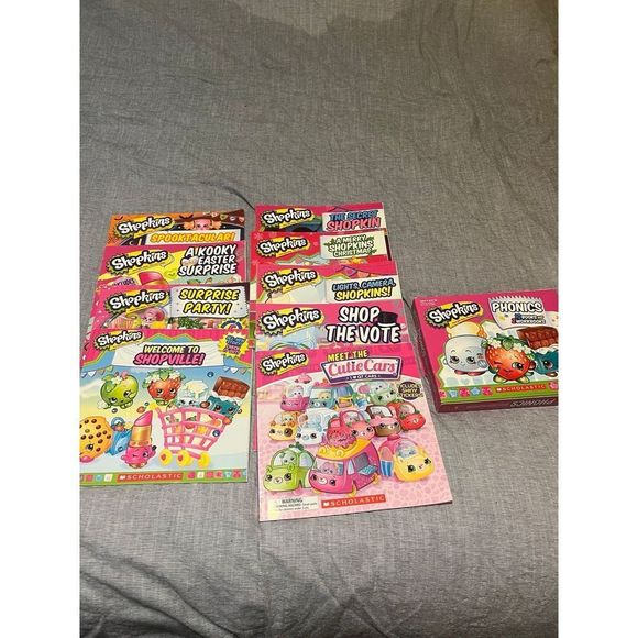 Shopkins Book Lot - Picture 1 of 4